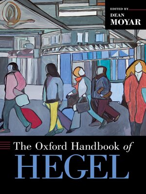 cover image of The Oxford Handbook of Hegel